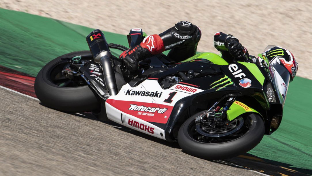 Jonathan Rea Selesaikan Tes Aragon Terakhir Tercepat untuk Kawasaki